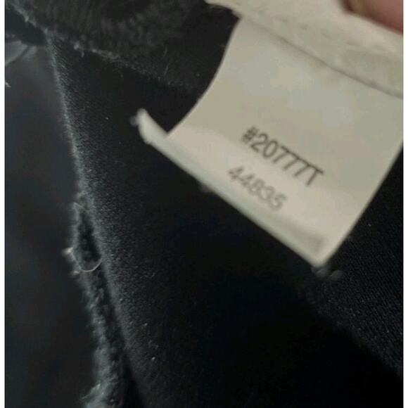 Spanx Pants Womens Large Black Perfect Button Ankle Tapered High Rise Ponte $158 - Picture 10 of 12